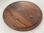 Wedding Gift - Personalized Circular Board - 074 1