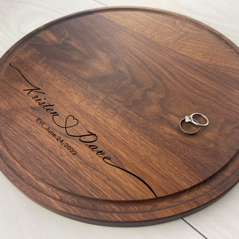 Personalized Circular Board - 074