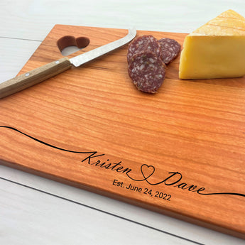 Personalized Heart Board - 075