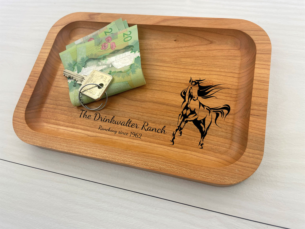 Rancher Home - Personalized Catch-All Trays - 083