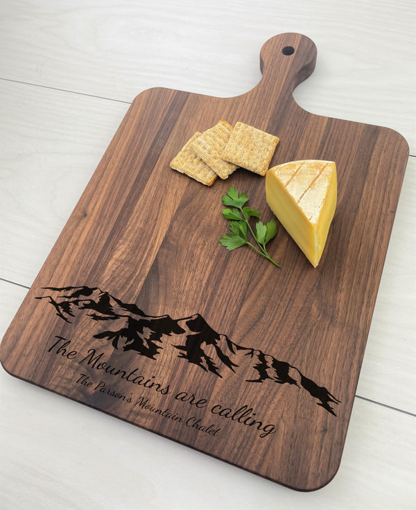 The Mountains Are Calling - Personalized Paddle Board - 087