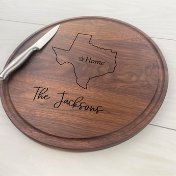 Personalized Circular Board - 090