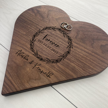 Personalized Heart Board - 105