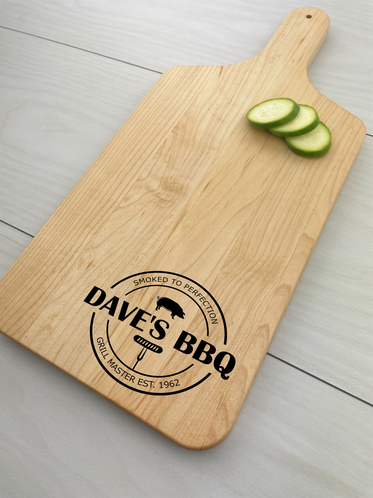 Smoked BBQ - Personalized Paddle Board - 114