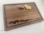 The Mountains are Calling - Personalized Butcher Block - 121 1