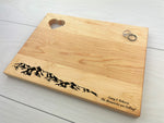 The Mountains are Calling - Personalized Heart Board - 121 2
