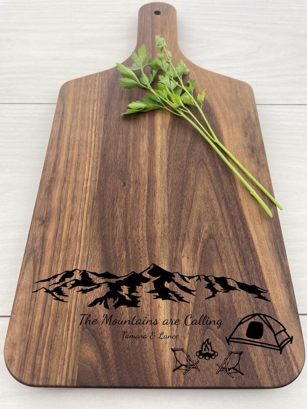 Mountain Camping - Personalized Paddle Board - 122