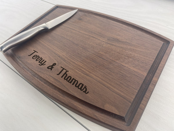 Couples Gift - Personalized Cutting Board - 163