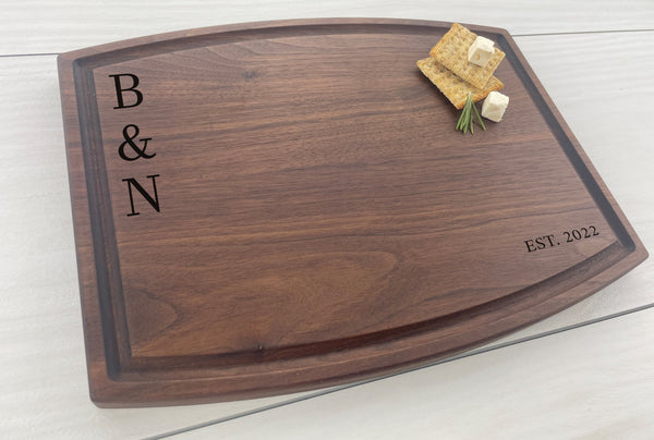 Anniversary Gift - Personalized Cutting Board - 188
