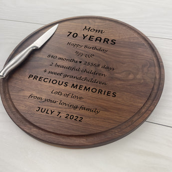 Personalized Circular Board - 195