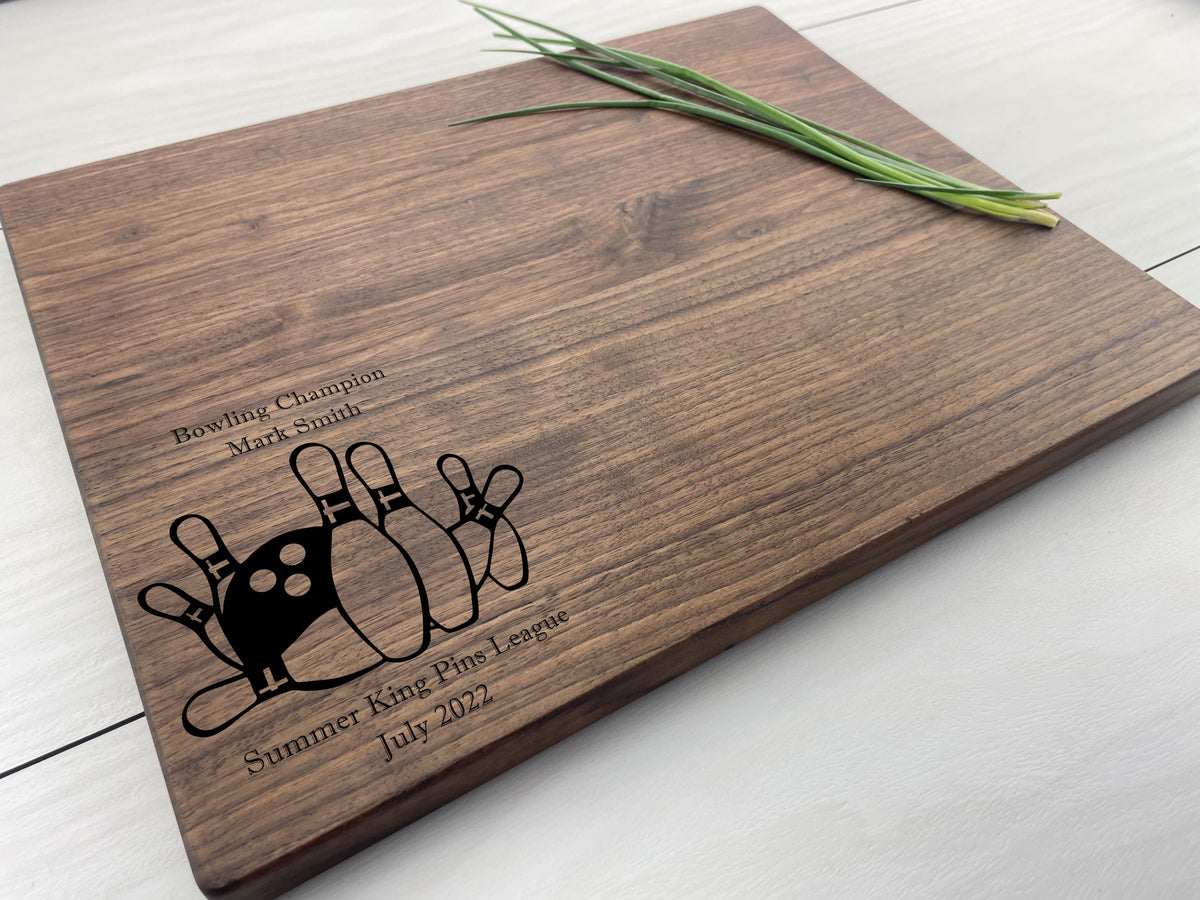 Bowlers - Personalized Cutting Board - 209