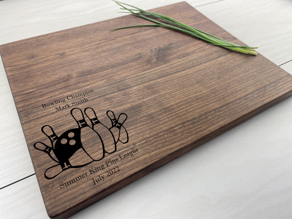 Bowlers - Personalized Cutting Board - 209
