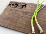 Cat Lady - Personalized Cutting Board - 213 1
