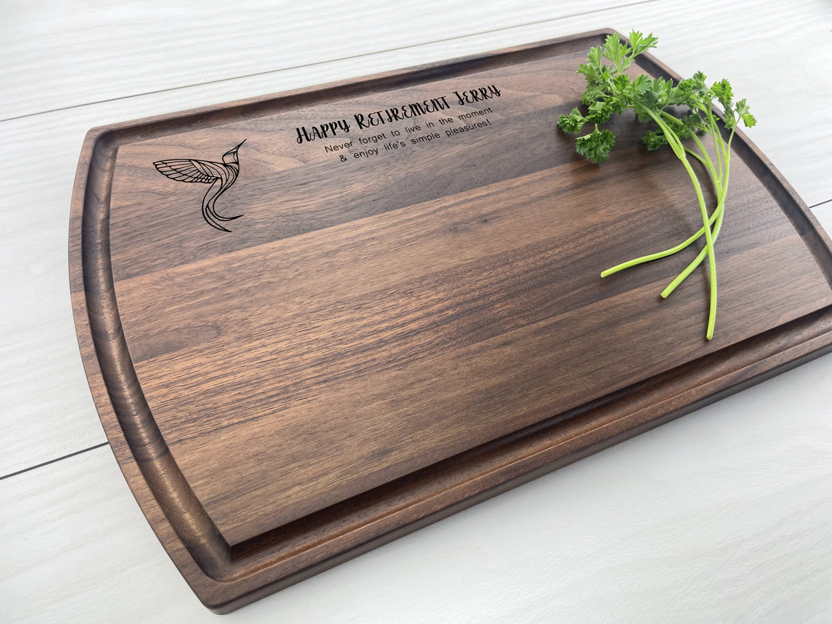 Retirement - Personalized Cutting Board - 216