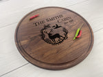 Hunt Camp Theme - Personalized Circular Board - 219 2