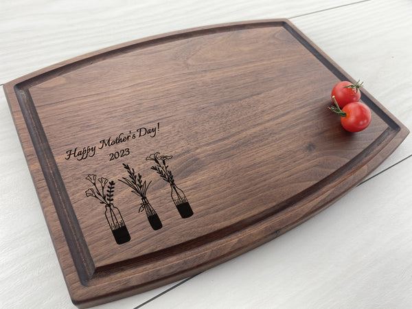 Mothers Day - Personalized Cutting Board - 225