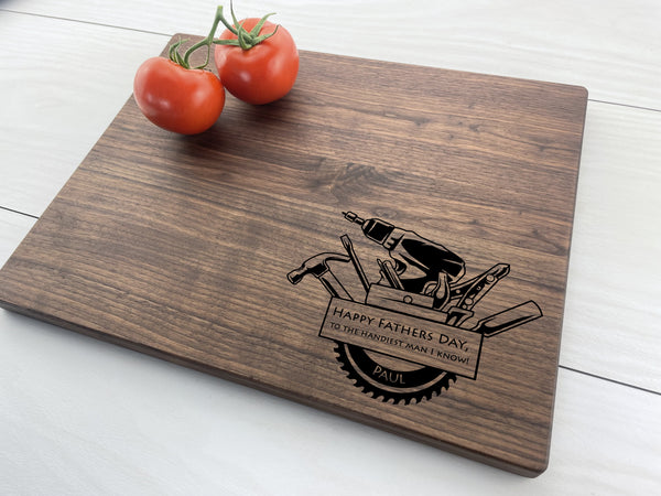 Fathers Day - Personalized Cutting Board - 255