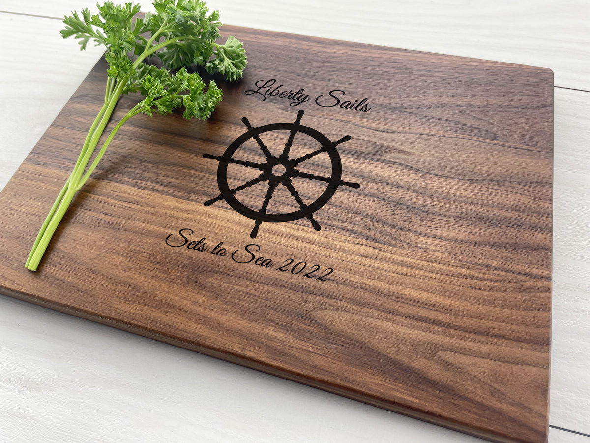 Captain - Personalized Cutting Board - 258