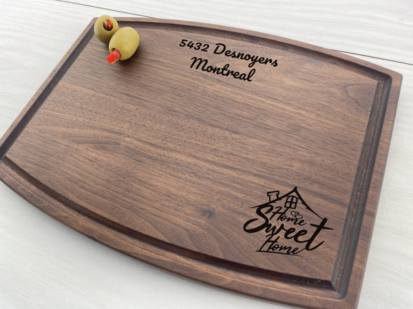 Home Sweet Home - Personalized Cutting Board - 261