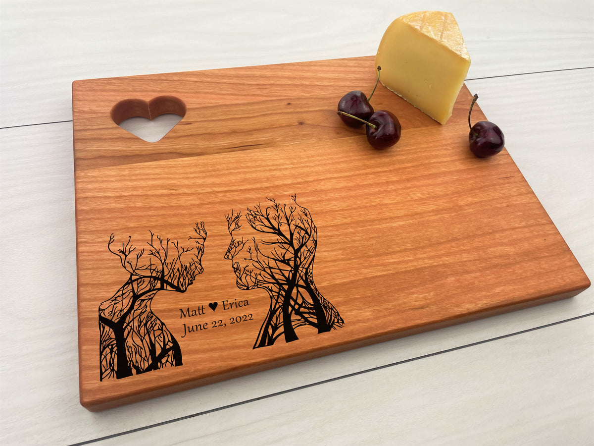 Wedding Gift - Personalized Heart Board - 263