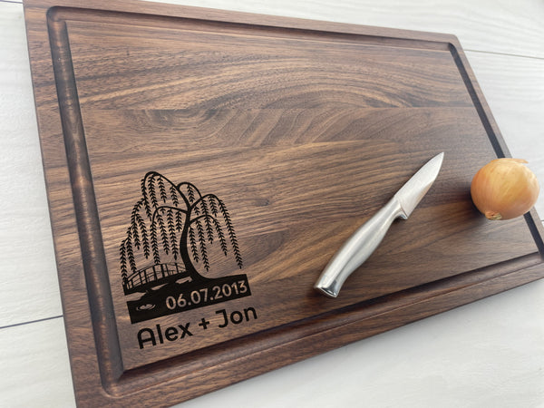 Willow Tree - Personalized Cutting Board - 264