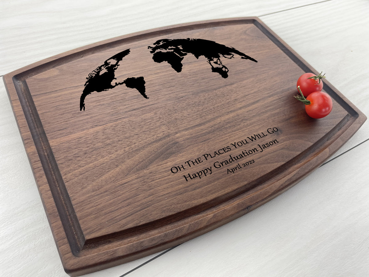 The World is your Oyster - Personalized Cutting Board - 269