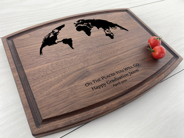 The World is your Oyster - Personalized Cutting Board - 269