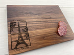 Eiffel Tower - Personalized Cutting Board - 274 1