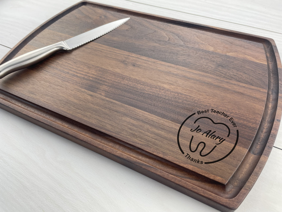 Dentist Appreciation - Personalized Cutting Board - 298