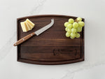 Leaf Design - Personalized Cutting Board - 016 2